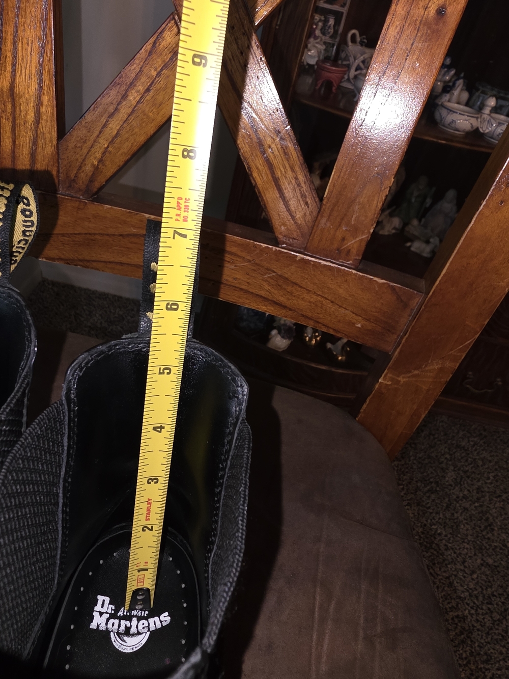 Dr. Martens 2976 Women's 8 Smooth Leather Chelsea Black Boots Docs Doc Marten - Picture 15 of 16